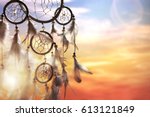 Dreamcatcher At Sunset With...