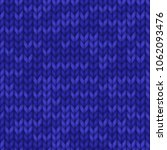 knitting pattern. knitted... | Shutterstock .eps vector #1062093476
