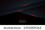 dark abstract background with... | Shutterstock .eps vector #1452009263