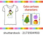 set of stickers with cute... | Shutterstock .eps vector #2173504903