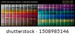 metal gradient. color set.... | Shutterstock .eps vector #1508985146