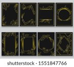 gold decoration for printout... | Shutterstock .eps vector #1551847766
