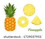 Pineapple Set. Whole Pineapple...