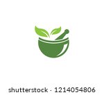 pharmacy logo vector template | Shutterstock .eps vector #1214054806