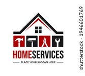 home service vector logo... | Shutterstock .eps vector #1946601769