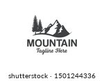 Mountain Peak Logo Template...
