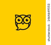 Modern Vector Owl Chat Logo...