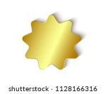star sticker empty | Shutterstock .eps vector #1128166316