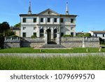 Small photo of Villa Repeta, built on a pre-existing palladian villa, year 1672, at Campiglia dei Berici, Vicenza in Italy - apr 27 2018