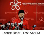 Small photo of KUALA LUMPUR, MALAYSIA - JANUARY 20, 2020. Parti Pribumi Bersatu Malaysia (Bersatu) Deputy President Datuk Seri Mukhriz Tun Mahathir