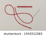 the neat cross stitch and the... | Shutterstock . vector #1543512383