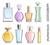 Perfume Glass Bottles Various...