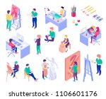 creative professions artist ... | Shutterstock .eps vector #1106601176