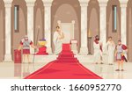 emperor and his throne in... | Shutterstock .eps vector #1660952770