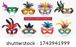 Realistic Carnival Mask...