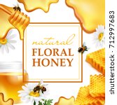 Natural Floral Honey Colorful...