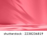 Abstract red studio background...