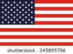 vector image of united states... | Shutterstock .eps vector #245895706
