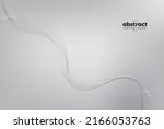 abstract flow line digital... | Shutterstock .eps vector #2166053763