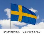Flag of sweden. sweden's...