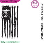 usa flag   american flag... | Shutterstock .eps vector #2031421319