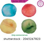 abstract  watercolor hand paint ... | Shutterstock .eps vector #2065267823