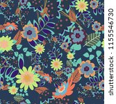 bandanna shawl  tablecloth... | Shutterstock . vector #1155546730