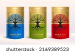 tea packaging design with zip... | Shutterstock .eps vector #2169389523