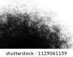 black and white grunge... | Shutterstock .eps vector #1129061159