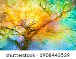 illustration soft colorful... | Shutterstock . vector #1908443539