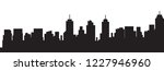 modern city skyline vector | Shutterstock .eps vector #1227946960