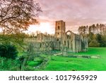 Fountains Abbey In Ripon  North ...