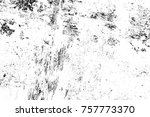 grunge black and white seamless ... | Shutterstock . vector #757773370