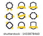 ribbons and labels. design... | Shutterstock .eps vector #1433878460