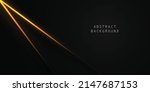 vector gold neon light on dark... | Shutterstock .eps vector #2147687153