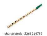 Small photo of The Irish whistle is a longitudinal flute with a whistle device and six playing holes.