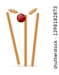Cricket Bat And Ball For A...