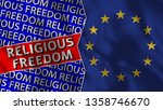 european union and religious... | Shutterstock . vector #1358746670