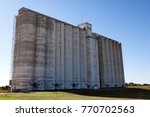 Grain silos in Dodge City, Kansas