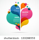 abstract colorful background... | Shutterstock .eps vector #133288553