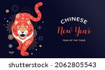 chinese new year 2022 year of... | Shutterstock .eps vector #2062805543