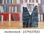 Small photo of Split, Croatia, 24.10.2023. The book Tamo doli by Croatian writer and journalist Jure Divic, Croatian book month, new book, book of the year