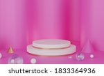 premium minimal podium studio... | Shutterstock . vector #1833364936