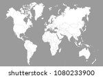 world map vector | Shutterstock .eps vector #1080233900