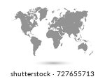 world map | Shutterstock .eps vector #727655713
