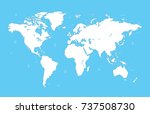 world map | Shutterstock .eps vector #737508730
