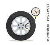 Tire Pressure Gauge  Manometer. ...