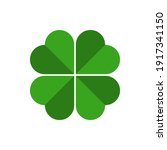Clover With Four Petals Graphic ...