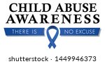 child abuse awareness ribbon  ... | Shutterstock .eps vector #1449946373