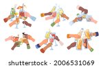 celebration and toasting ... | Shutterstock .eps vector #2006531069